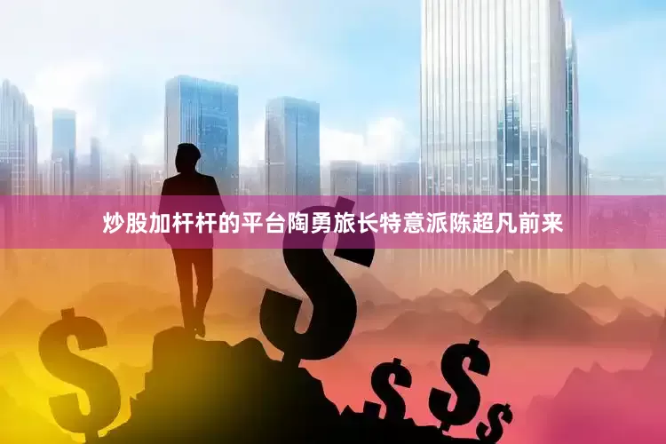炒股加杆杆的平台陶勇旅长特意派陈超凡前来
