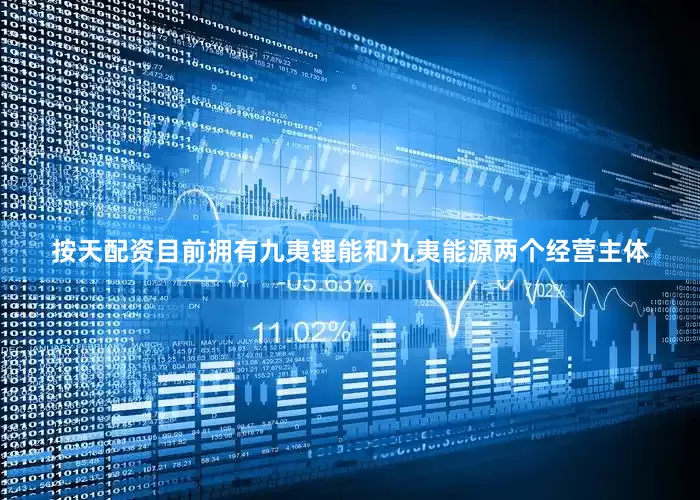 按天配资目前拥有九夷锂能和九夷能源两个经营主体