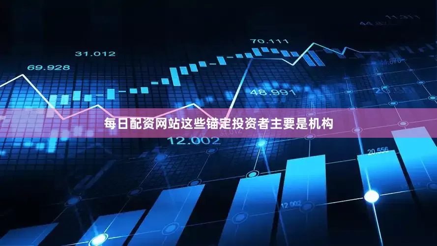 每日配资网站这些锚定投资者主要是机构